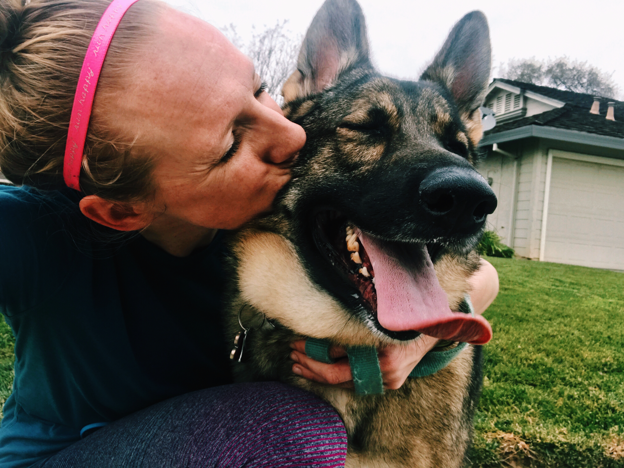 Running with dogs